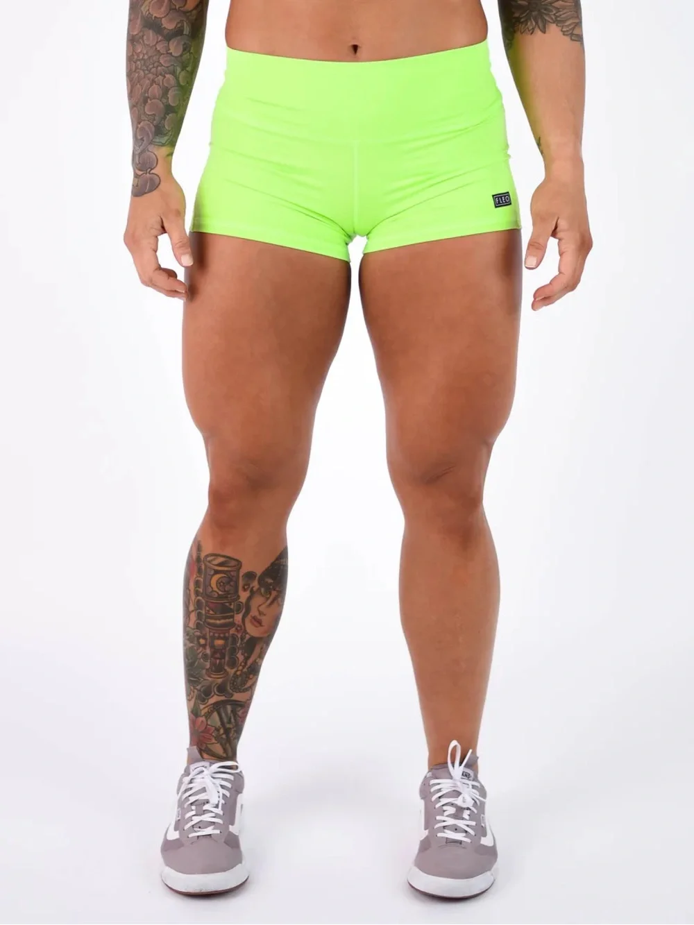 Lime Apex Contour Short 3.25